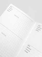 Load image into Gallery viewer, Cloth & Paper - Travel Notebook | A5 Slim: Task Planner | Ristretto