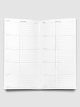 Load image into Gallery viewer, Cloth & Paper - Travel Notebook | A5 Slim: Task Planner | Ristretto