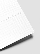 Load image into Gallery viewer, Cloth & Paper - Travel Notebook | A5 Slim: Task Planner | Ristretto