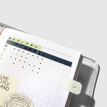 Load image into Gallery viewer, Cloth & Paper - Clear Vinyl Planner | Travel Refillable Notebook Cover: Pocket Plus