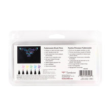 Load image into Gallery viewer, Tombow - Fudenosuke Pastel Brush Pens, 6-Pack