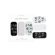 Load image into Gallery viewer, Cloth & Paper - Luxe Page Flag Trio: Schedule