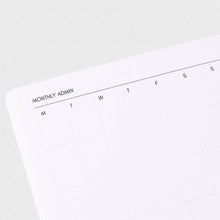 Load image into Gallery viewer, Cloth & Paper - Traveler’s Notebook Collection | Pocket Plus: Monthly Admin Notebook | Pocket Plus | Lagoon