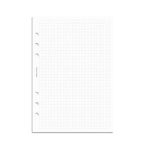 Load image into Gallery viewer, Cloth & Paper - Graph Note Planner Inserts: A5 6-Ring Punch