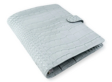 Load image into Gallery viewer, Filofax Classic Croc A5 Silver Mist