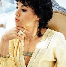 Load image into Gallery viewer, Waxing Poetic Transformative Dragonfly Pendant