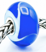 Load image into Gallery viewer, Trollbeads Blue Armadillo