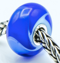 Load image into Gallery viewer, Trollbeads Blue Armadillo