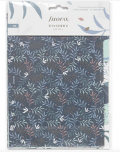 Load image into Gallery viewer, Filofax Botanical Dividers-A5