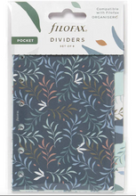 Load image into Gallery viewer, Filofax Botanical Dividers Pocket