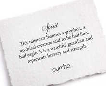 Load image into Gallery viewer, Pyrrha Spirit Talisman