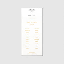 Load image into Gallery viewer, Cloth & Paper - Clear Label Stickers: Gold