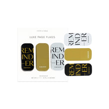 Load image into Gallery viewer, Cloth & Paper - Luxe Page Flag Trio: Schedule