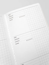 Load image into Gallery viewer, Cloth & Paper - Travel Notebook | A5 Slim: Task Planner | Ristretto