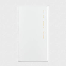 Load image into Gallery viewer, Cloth & Paper - Traveler’s Notebook Collection | Pocket Plus: Daily Agenda Notebook | Pocket Plus | Aspen
