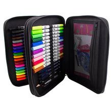 Load image into Gallery viewer, Tombow - Zippered Marker Storage Case - Oyster