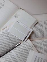 Load image into Gallery viewer, Cloth & Paper - Index Page Flags | Extended: Au Lait + Cafe Noir