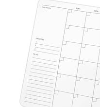 Load image into Gallery viewer, Cloth & Paper - Undated Monthly Desk Pad: Undated Monthly Desk Pad