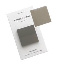 Load image into Gallery viewer, Square Transparent Flag-Au Lait