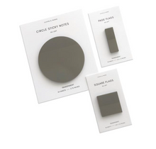 Load image into Gallery viewer, Circle Transparent Sticky Note-Au Lait
