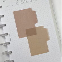 Load image into Gallery viewer, Blank Tab Sticky Note Set-Nude
