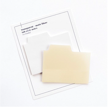 Load image into Gallery viewer, Blank Tab Sticky Note Set-Blanc
