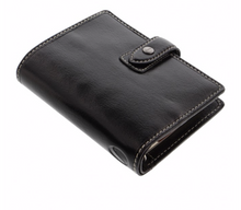 Load image into Gallery viewer, Filofax Malden Pocket Organizer Black-no calendar
