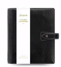 Load image into Gallery viewer, Filofax Malden A5 Organizer Black-no calendar