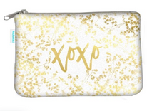 Load image into Gallery viewer, Papaya-Coin Purse-Foiled Flowers