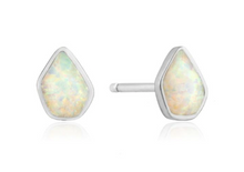 Load image into Gallery viewer, Ania Haie Opal Colour Silver Stud Earrings