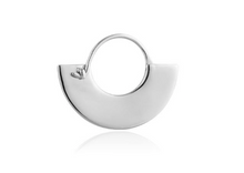 Load image into Gallery viewer, Ania Haie Geometry Fan Hoop Earrings