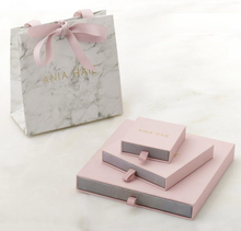 Load image into Gallery viewer, Ania Haie Silver Modern Beaded Hoop Earrings