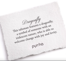 Load image into Gallery viewer, Pyrrha Dragonfly Talisman