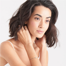 Load image into Gallery viewer, Ania Haie Turquoise Discs Silver Bracelet