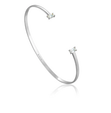 Load image into Gallery viewer, Ania Haie Silver Glow Cuff