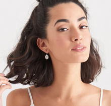 Load image into Gallery viewer, Ania Haie Silver Emblem Hook Earrings