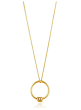 Load image into Gallery viewer, Ania Haie Modern Circle Necklace