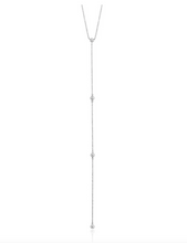 Load image into Gallery viewer, Ania Haie Silver Modern Beaded Y Necklace