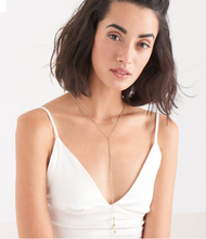 Load image into Gallery viewer, Ania Haie Silver Helix Lariat Necklace