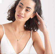 Load image into Gallery viewer, Ania Haie Gold Geometry Y Necklace