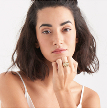 Load image into Gallery viewer, Ania Haie Seljuks Signet Adjustable Ring