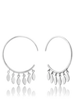 Load image into Gallery viewer, Ania Haie Gold Multi-Drop Hoop Earrings