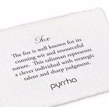 Load image into Gallery viewer, Pyrrha Fox Talisman