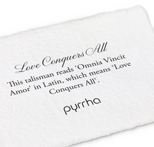 Load image into Gallery viewer, Pyrrha Love Conquers All Talisman