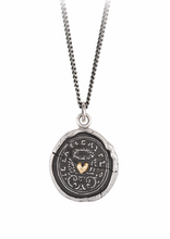 Load image into Gallery viewer, Pyrrha True Self Sterling Silver and 14K Talisman