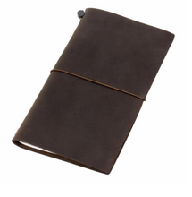 Load image into Gallery viewer, TRAVELER'S NOTEBOOK LEATHER JOURNAL - BROWN