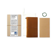 Load image into Gallery viewer, TRAVELER'S NOTEBOOK LEATHER JOURNAL - CAMEL
