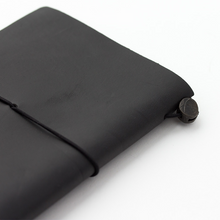 Load image into Gallery viewer, TRAVELER'S NOTEBOOK PASSPORT LEATHER JOURNAL - BLACK