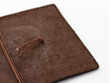 Load image into Gallery viewer, TRAVELER'S NOTEBOOK PASSPORT LEATHER JOURNAL - BROWN