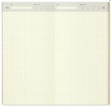 Load image into Gallery viewer, Traveler's Company-005 Free Diary (Daily)